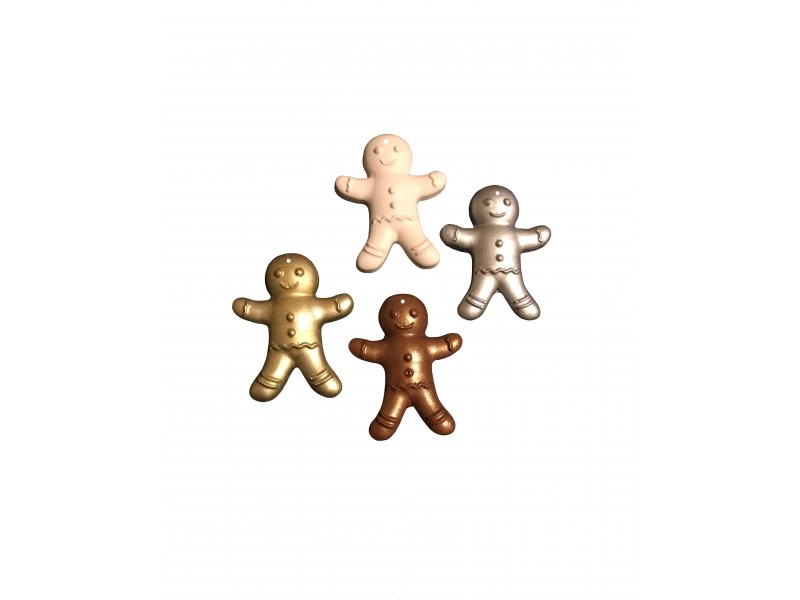 Set Ornamente Brad "Omuleti de turta dulce" Set Ornamente Brad "Omuleti de turta dulce"